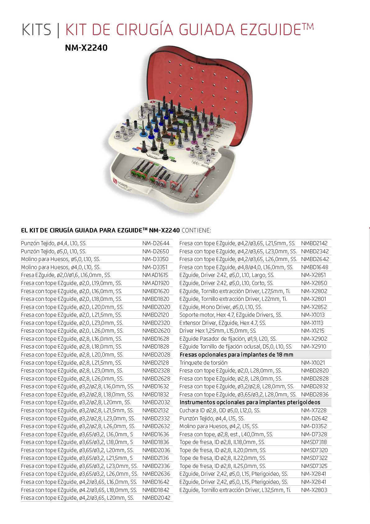 EZGUIDE™ GUIDED SURGERY SET-product page-SP