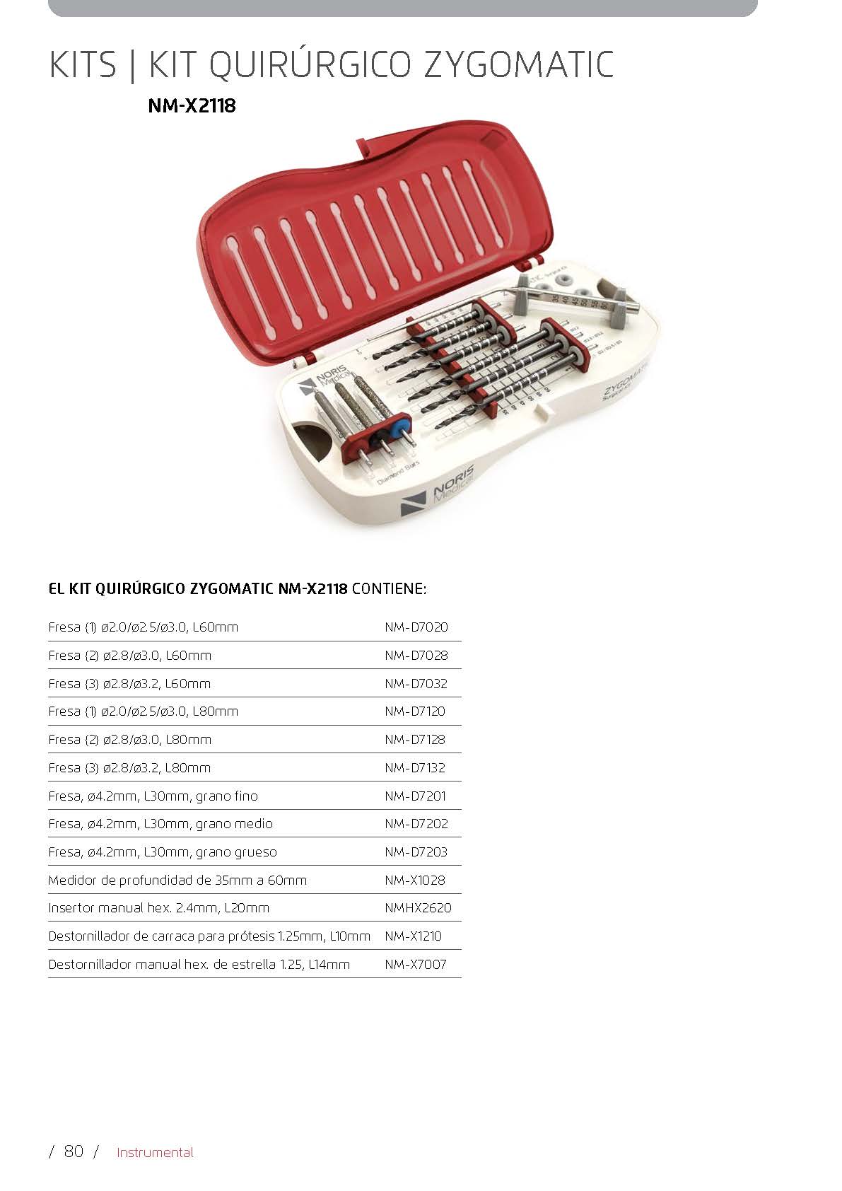 ZYGOMATIC SURGICAL SET-product page-SP